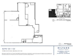 108-122 New South Rd, Hicksville, NY à louer Plan d’étage– Image 1 sur 1