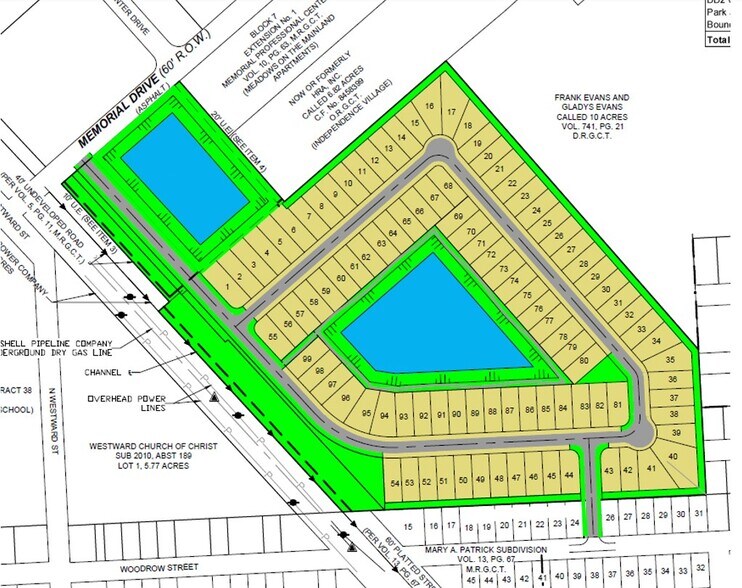 0 Memorial Drive, Texas City, TX à vendre - Plan de site – Image 2 sur 7