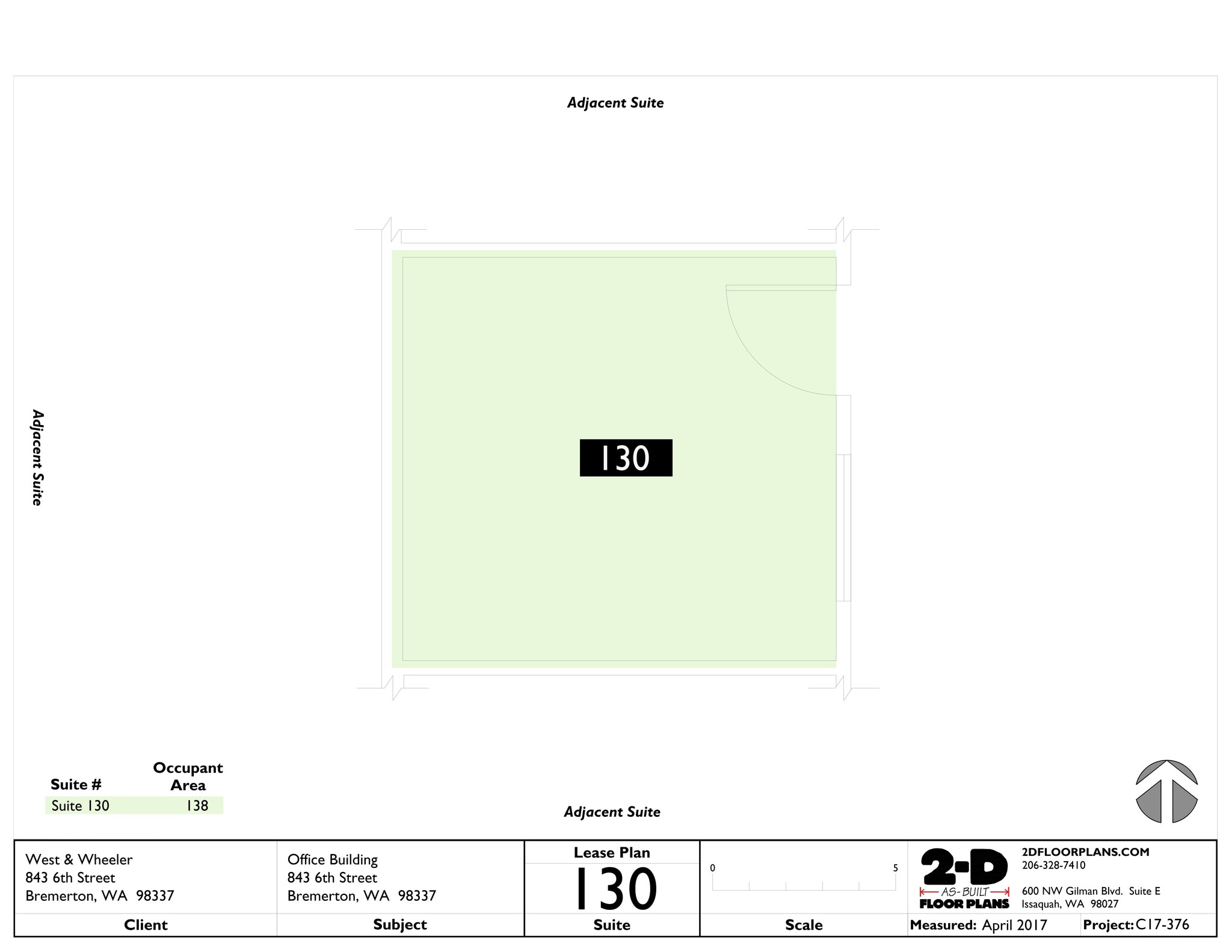 843-865 6th St, Bremerton, WA à louer Plan de site– Image 1 sur 1