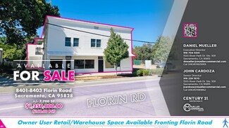 Plus de détails pour 8401-8403 Florin Rd, Sacramento, CA - Local commercial à vendre