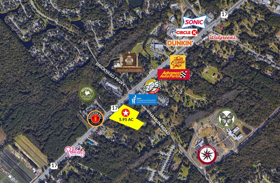 2699 N Highway 17, Mount Pleasant, SC à vendre - Photo de l’immeuble – Image 2 sur 9