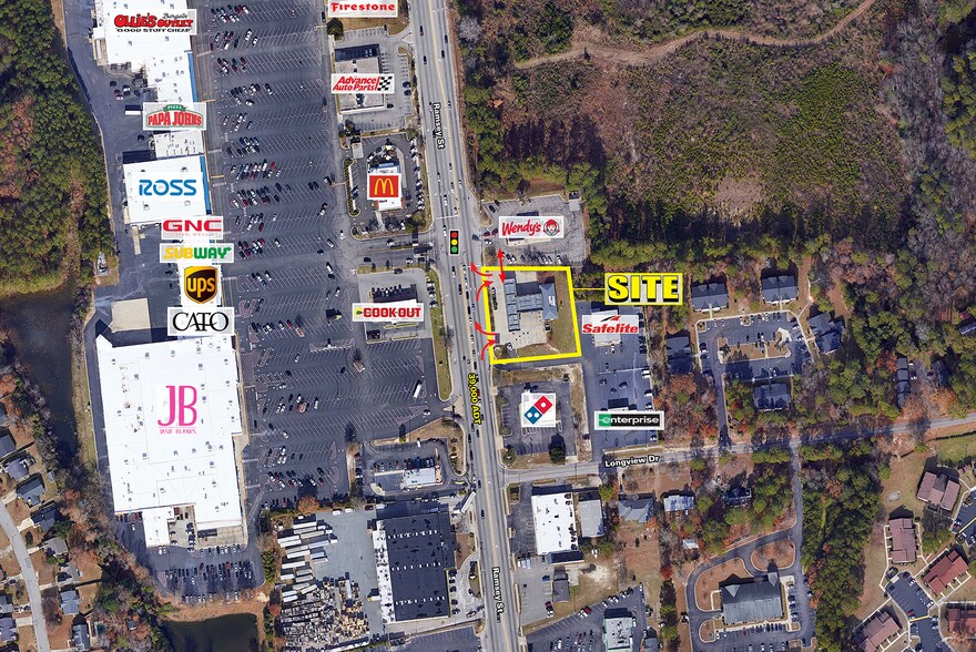 3740 Ramsey St, Fayetteville, NC à vendre - Aérien – Image 3 sur 5