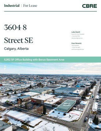 Plus de détails pour 3604 8 St SE, Calgary, AB - Bureau à louer