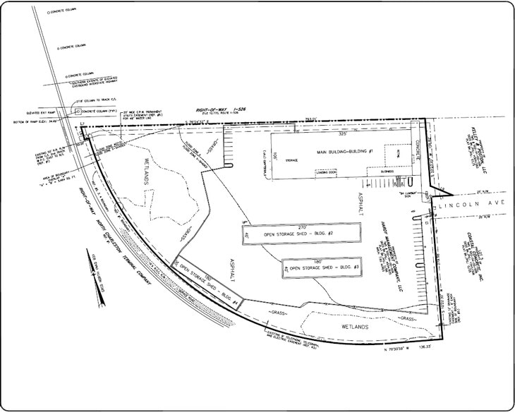 1069 Lincoln Ave, North Charleston, SC à louer - Plan cadastral – Image 3 sur 5