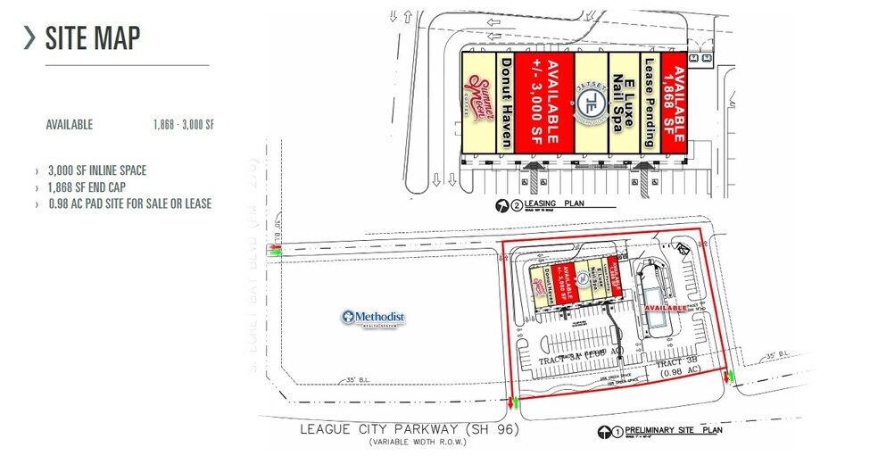 1340 League City Pkwy, League City, TX à louer - Photo de l’immeuble – Image 3 sur 6