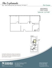 402 E Ramsey Rd, San Antonio, TX à louer Plan d’étage– Image 1 sur 1