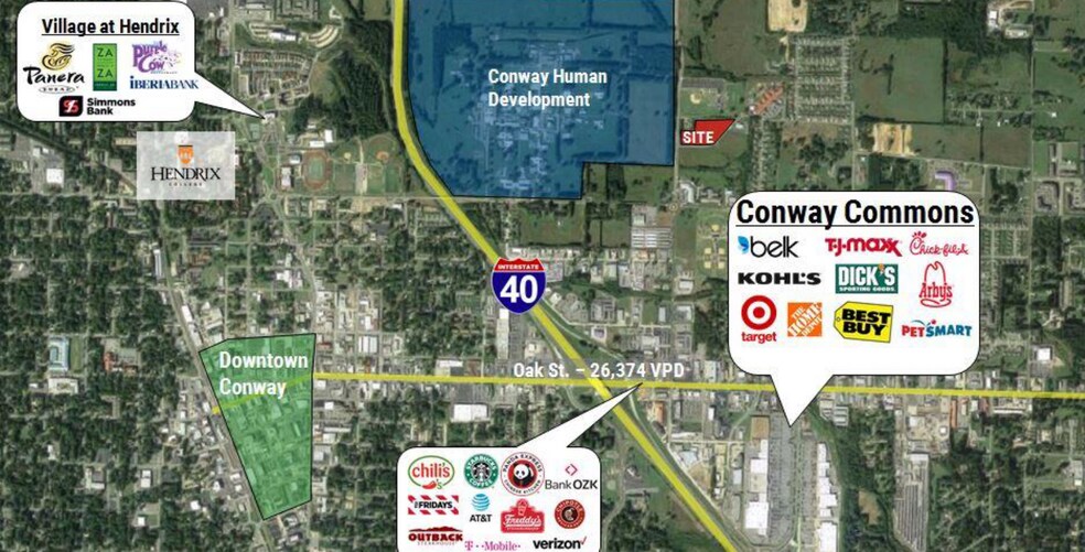 N Museum Rd, Conway, AR à vendre - Photo de l’immeuble – Image 2 sur 2