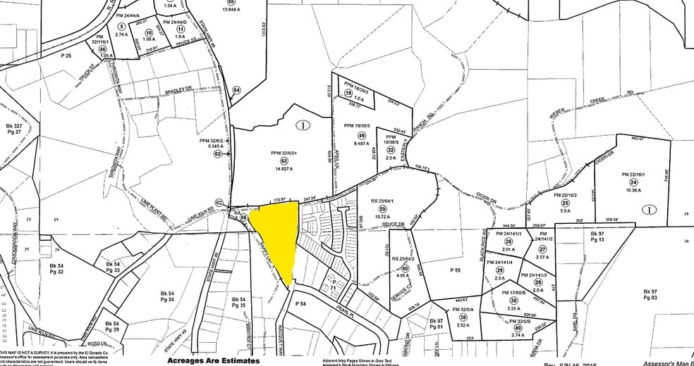 575-579 Racquet Way, Diamond Springs, CA à vendre - Plan cadastral – Image 2 sur 19