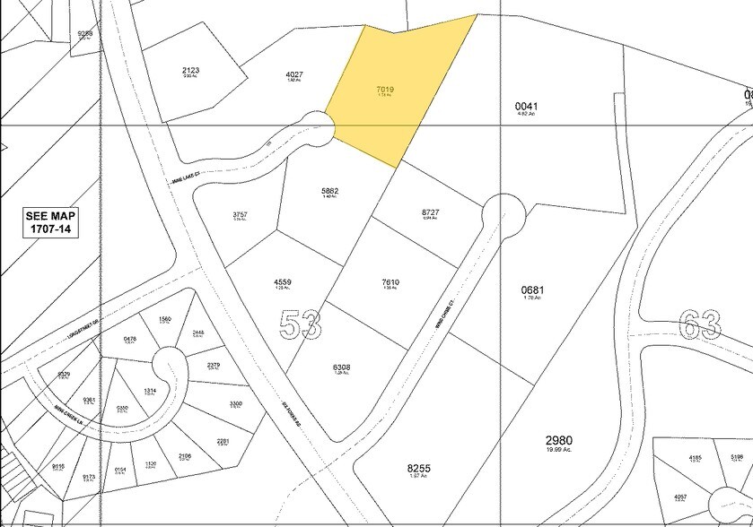 6512 Six Forks Rd, Raleigh, NC à vendre - Plan cadastral – Image 2 sur 20