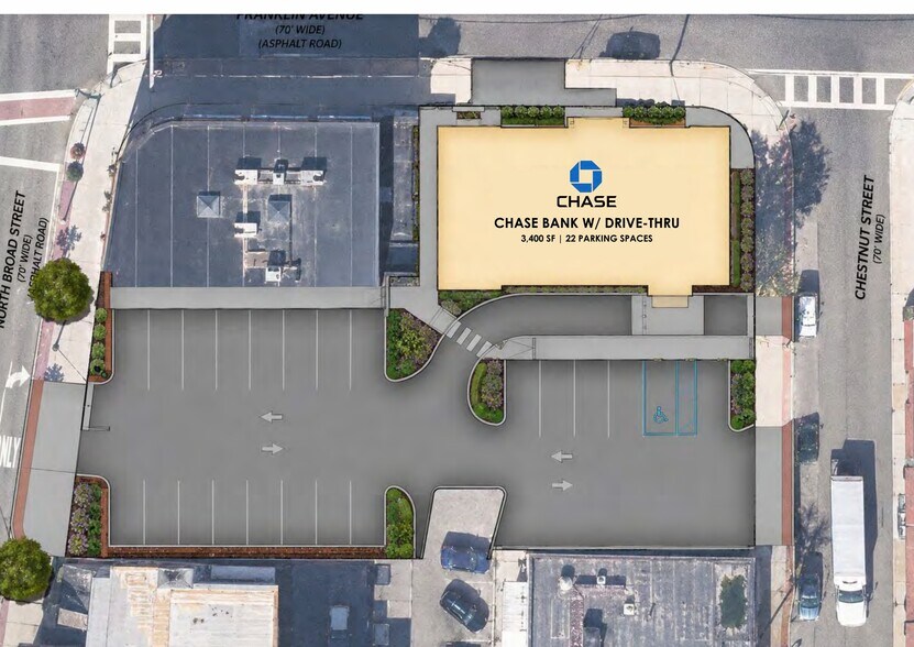 55 N Broad St, Ridgewood, NJ à vendre - Plan de site – Image 2 sur 6