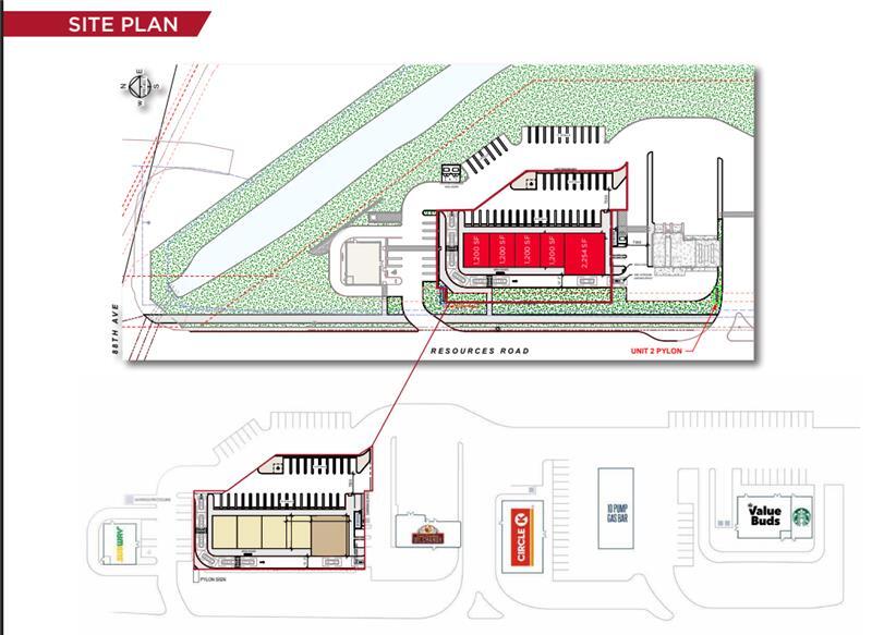 8502 Resources Rd, Grande Prairie, AB à louer Plan de site– Image 1 sur 2