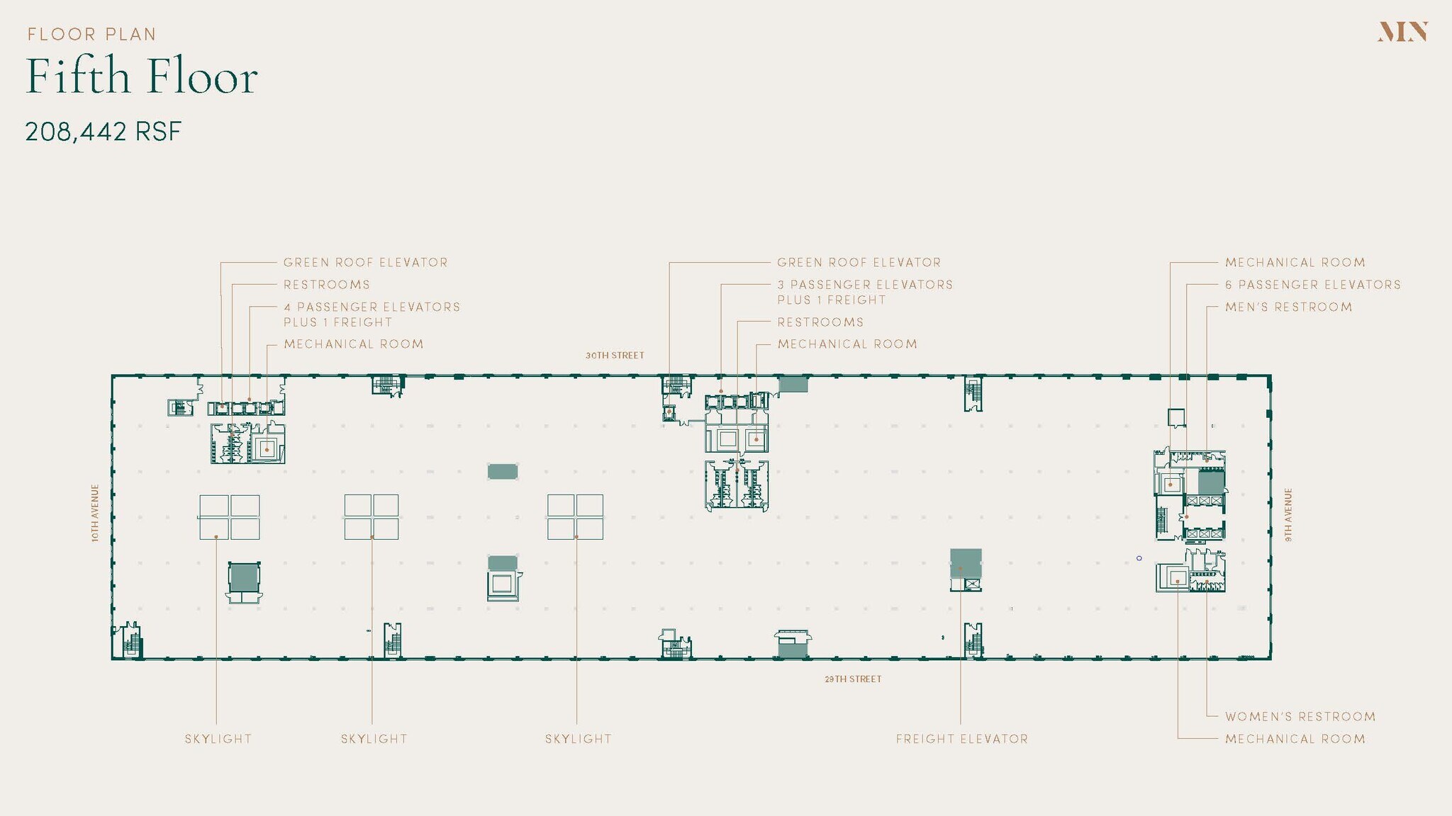 341 9th Ave, New York, NY à louer Plan d’étage– Image 1 sur 20