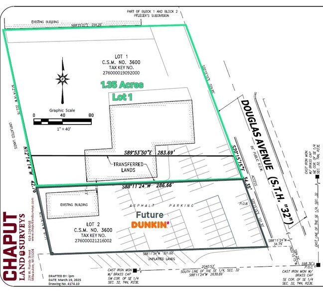 3108 Douglas Ave, Racine, WI à vendre - Plan cadastral – Image 2 sur 3