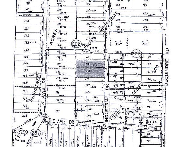 32471 Industrial Dr, Madison Heights, MI à louer - Plan cadastral – Image 3 sur 11