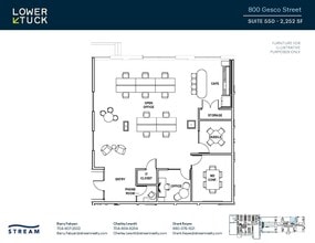 800 Gesco St, Charlotte, NC à louer Plan d’étage– Image 1 sur 1