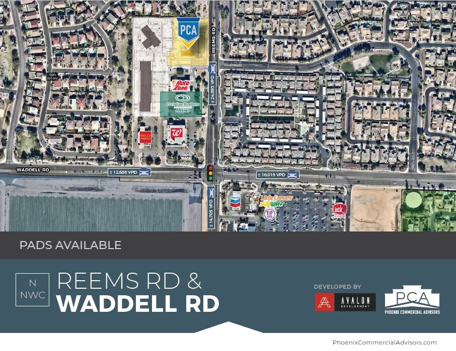 N NWC Reems Rd & Waddell Rd, Surprise, AZ à vendre Photo principale– Image 1 sur 4