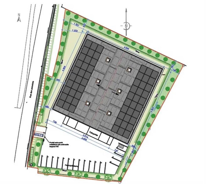 Rue Des Pommiers, Mâcon à louer - Plan de site – Image 2 sur 2