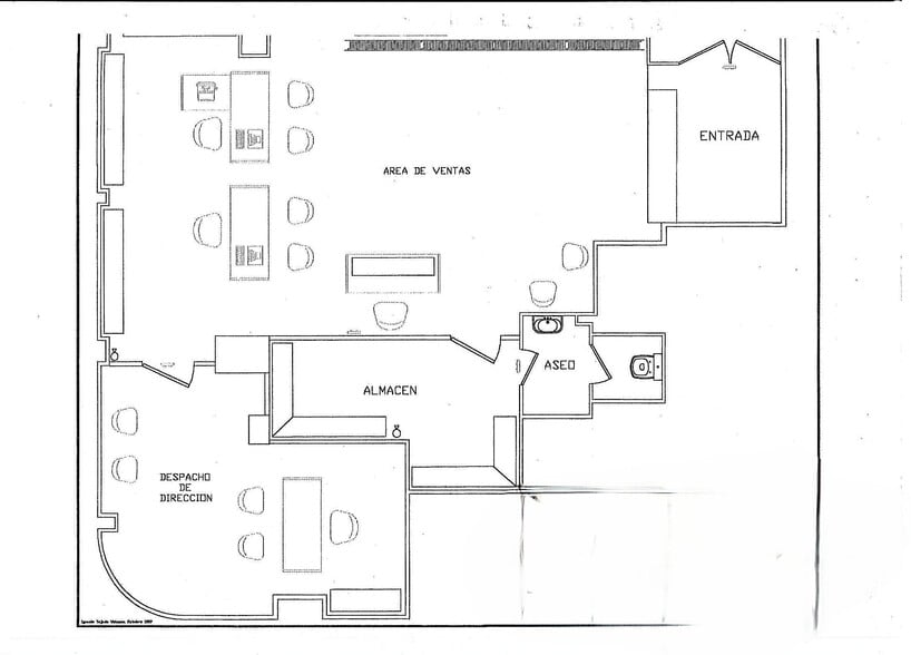 Local commercial dans Madrid, Madrid à louer - Plan d’étage type – Image 2 sur 2