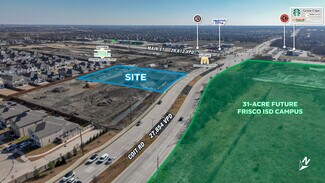 Plus de détails pour NEQ COIT RD & MAIN ST, Frisco, TX - Local commercial à louer