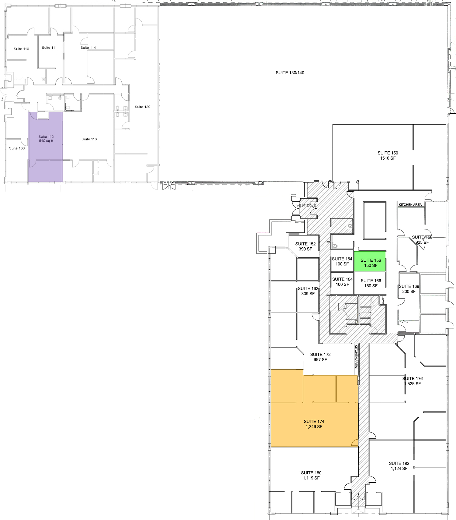 945 Lakeview Pky, Vernon Hills, IL à louer Plan d’étage– Image 1 sur 1