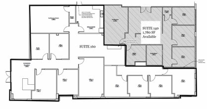1206 Pointe Centre Dr, Chattanooga, TN à louer Plan d’étage– Image 2 sur 3