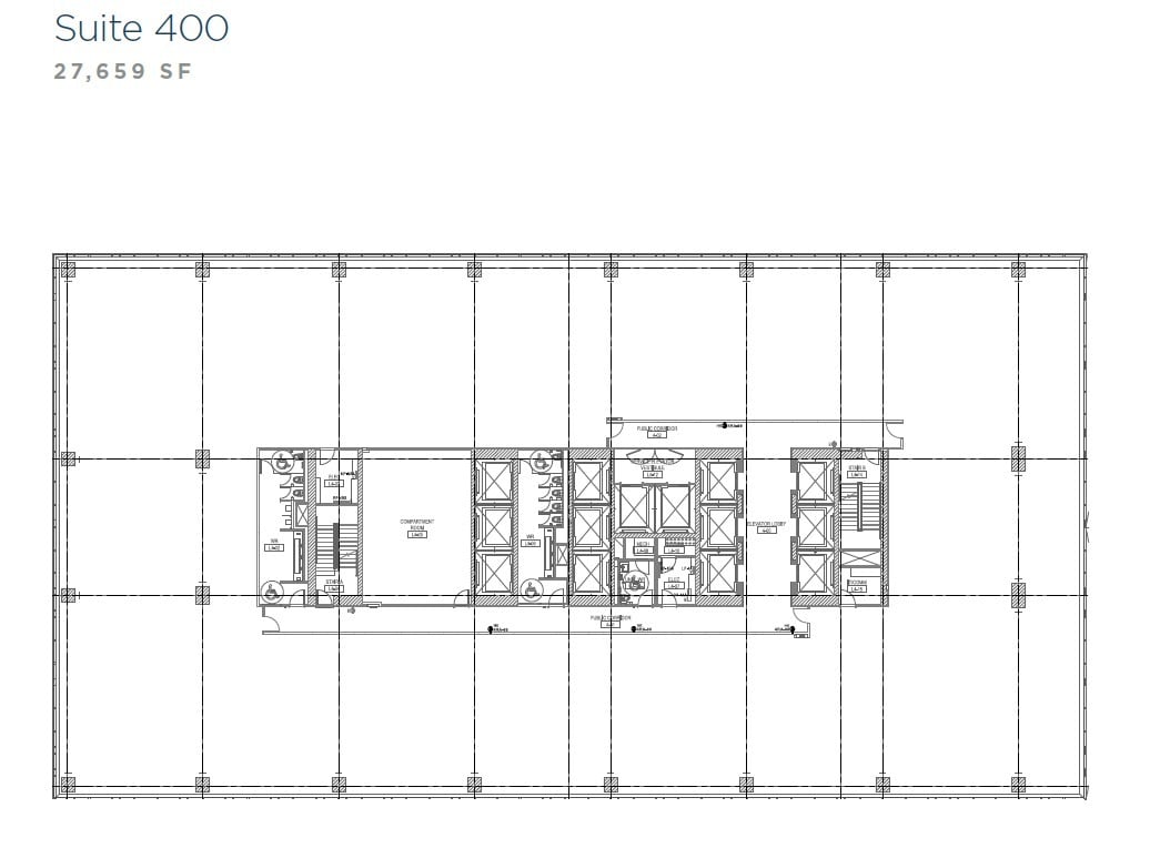 100 Queens Quay E, Toronto, ON à louer Plan d’étage– Image 1 sur 2