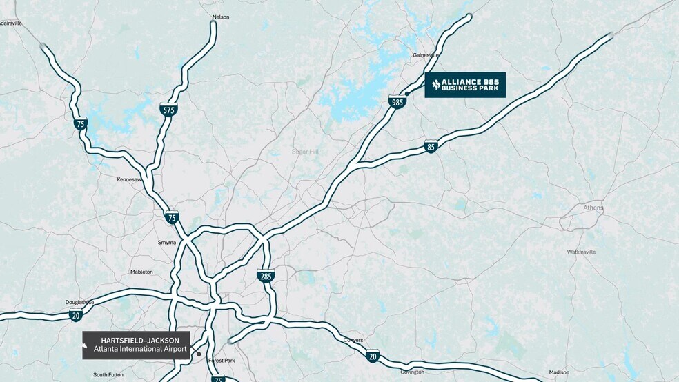 Building 100 - Alliance 985 Business Park, Flowery Branch, GA à louer - Vidéo sur l’annonce professionnelle – Image 2 sur 2