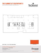 6420 Southpoint Pky, Jacksonville, FL à louer Plan d’étage– Image 1 sur 4