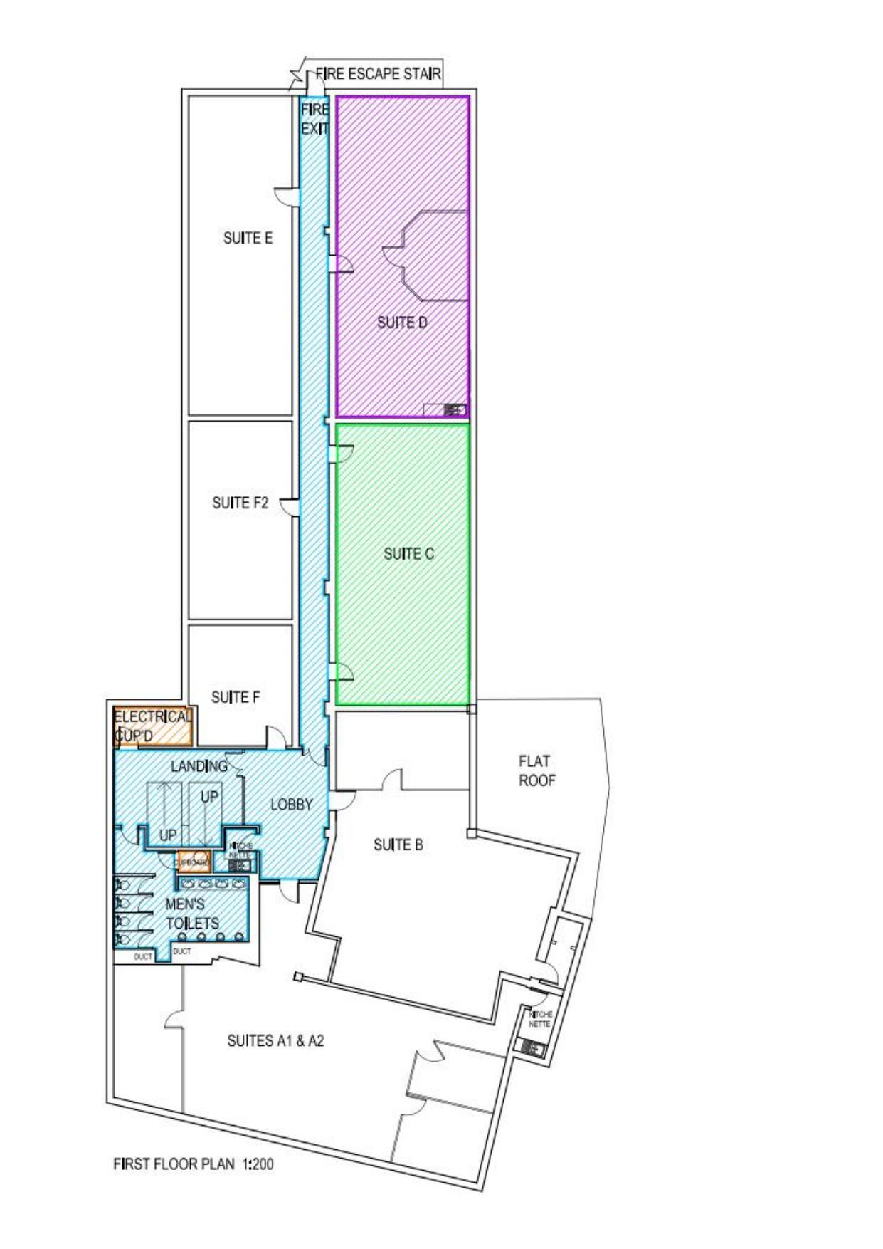 43 Buckingham St, Aylesbury à louer Plan d’étage– Image 1 sur 2