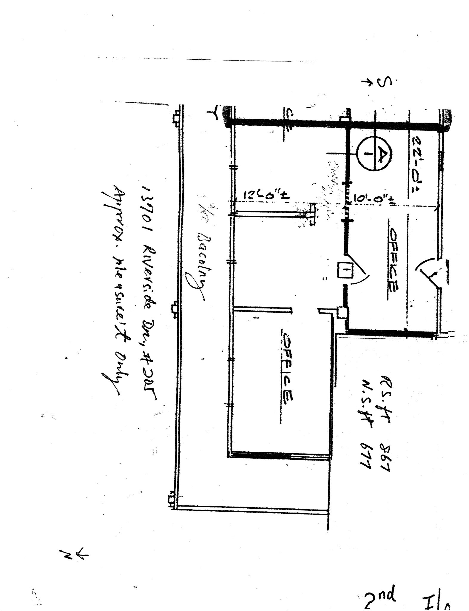 13701 Riverside Dr, Sherman Oaks, CA à louer Plan de site– Image 1 sur 1
