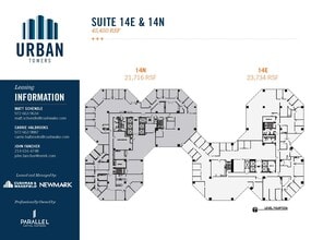 222 W Las Colinas Blvd, Irving, TX à louer Plan d’étage– Image 2 sur 2