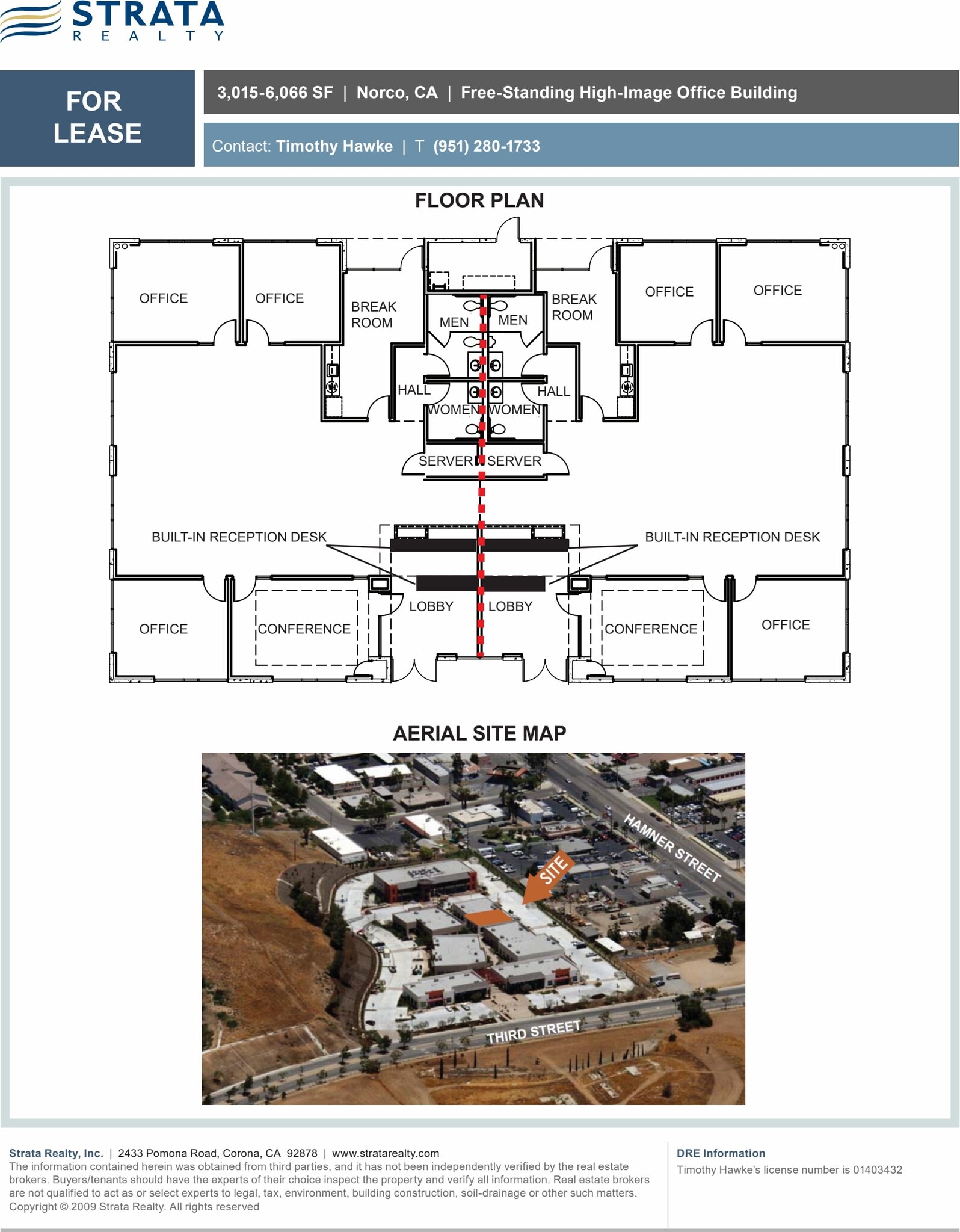 1801 3rd St, Norco, CA à louer Plan d’étage– Image 1 sur 3