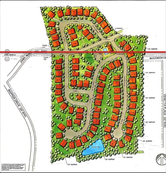 2455 Jones Rd NW, Atlanta, GA à vendre - Plan de site – Image 2 sur 2