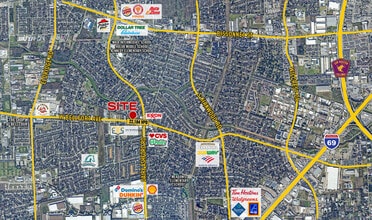 12500 W Bellfort Ave, Houston, TX - Vue aérienne vue de carte