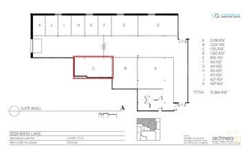 9220 Bass Lake Rd, New Hope, MN à louer Plan d’étage– Image 1 sur 1
