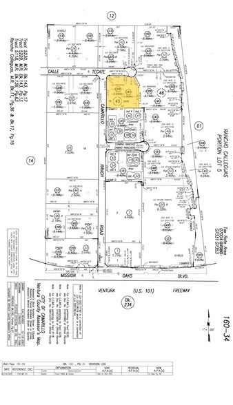 400 Camarillo Ranch Rd, Camarillo, CA à louer - Plan cadastral – Image 2 sur 7