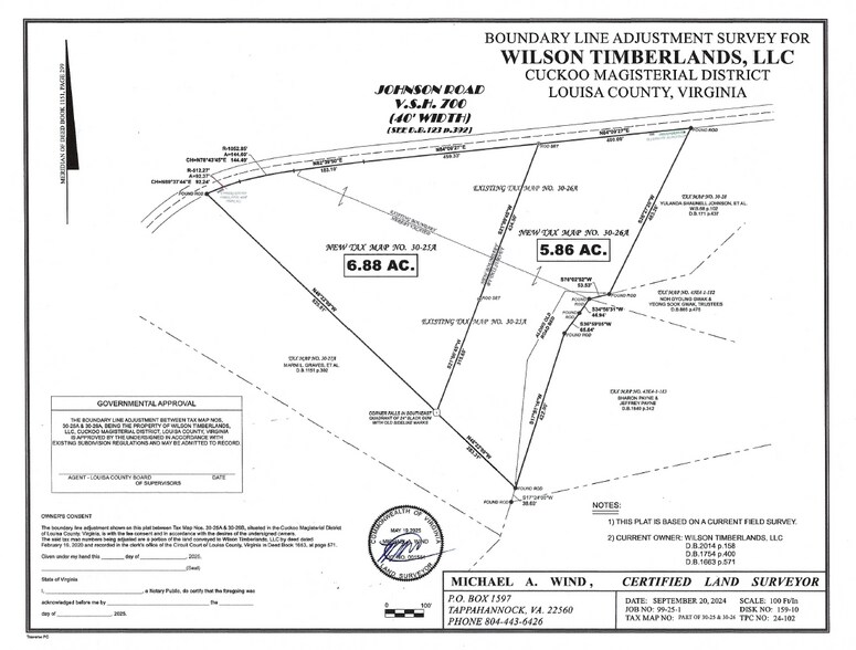 001 Johnson Rd, Mineral, VA à vendre - Plan cadastral – Image 3 sur 11