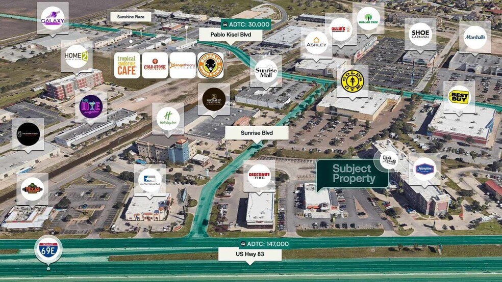 3100 N Expressway, Brownsville, TX à vendre - Photo de l’immeuble – Image 2 sur 2