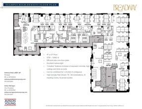 1212 Broadway, Oakland, CA à louer Plan d’étage– Image 1 sur 2