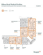 25 Hospital Center Blvd, Hilton Head, SC à louer Plan d’étage– Image 1 sur 2