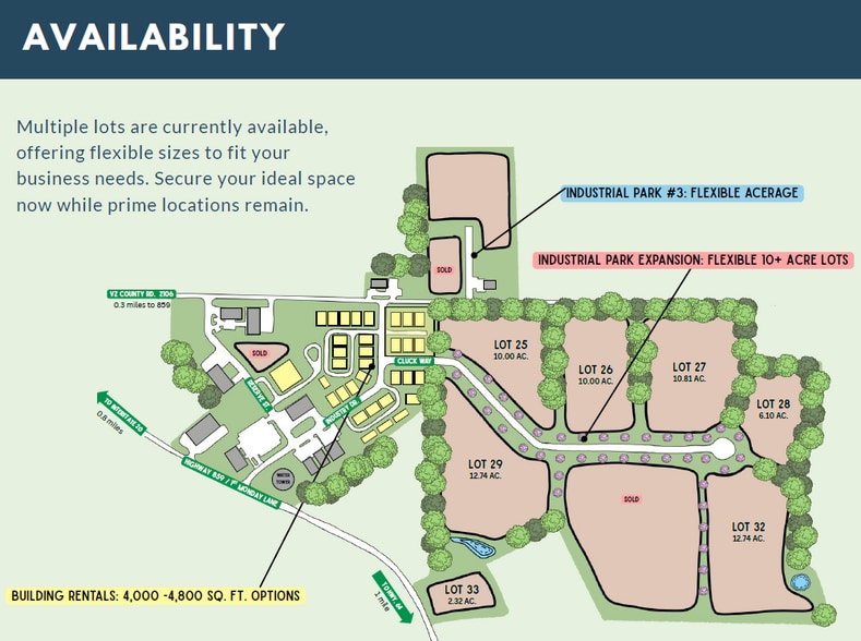 TBD Cluck Way, Canton, TX à vendre - Plan de site – Image 2 sur 2