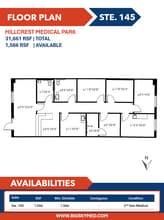 4500 Hillcrest Rd, Frisco, TX à louer Plan d’étage– Image 1 sur 14