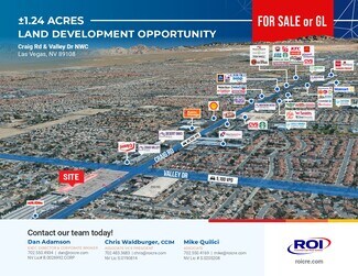Plus de détails pour 4376 Craig rd, North Las Vegas, NV - Terrain à vendre
