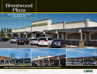 Plus de détails pour 7820-7870 Brentwood Blvd, Brentwood, CA - Local commercial à vendre