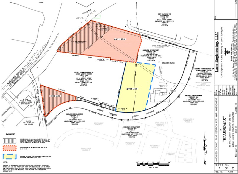 201 Ellendale Farm Ln, Stevensville, MD à vendre - Plan cadastral – Image 2 sur 3