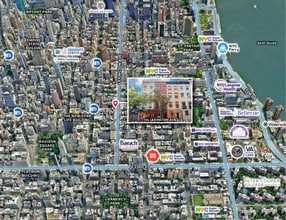 134 Lexington Ave, New York, NY - Vue aérienne  vue de carte