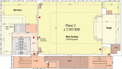 758 W North Ave, Chicago, IL à louer Plan d’étage– Image 1 sur 2