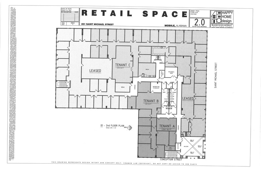 201 St. Michael St, Mobile, AL à louer - Photo de l’immeuble – Image 3 sur 4