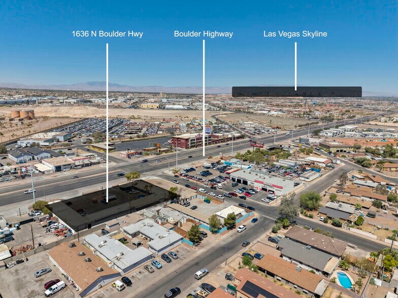1636 N Boulder Hwy, Henderson, NV à vendre - Photo de l’immeuble – Image 3 sur 33