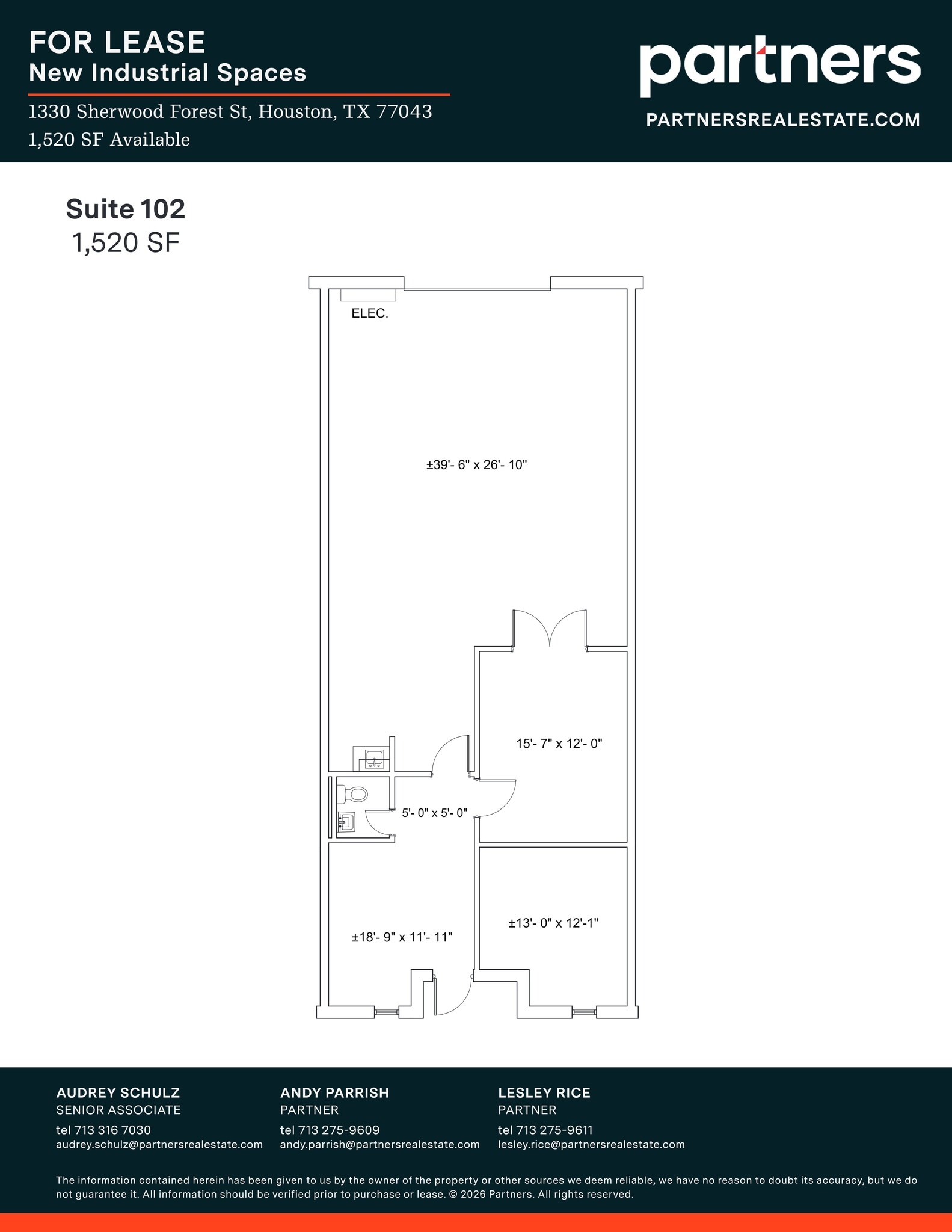 1330 Sherwood Forest St, Houston, TX à louer Plan de site– Image 1 sur 1